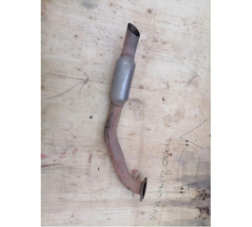 Задняя часть глушителя