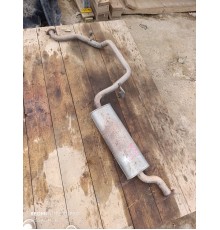 Труба глушителя средняя часть (резонатор)