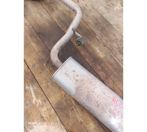 Труба глушителя средняя часть (резонатор)