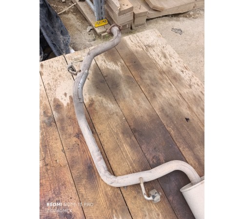 Труба глушителя средняя часть (резонатор)