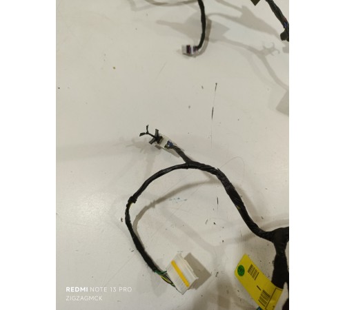 Проводка центральной консоли