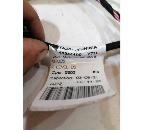 Электропроводка двери задняя левая