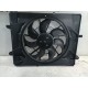Вентилятор диффузор радиатора в сборе с моторчиком