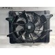 Вентилятор диффузор радиатора в сборе с моторчиком