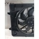 Вентилятор диффузор радиатора в сборе с моторчиком
