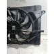 Вентилятор диффузор радиатора в сборе с моторчиком