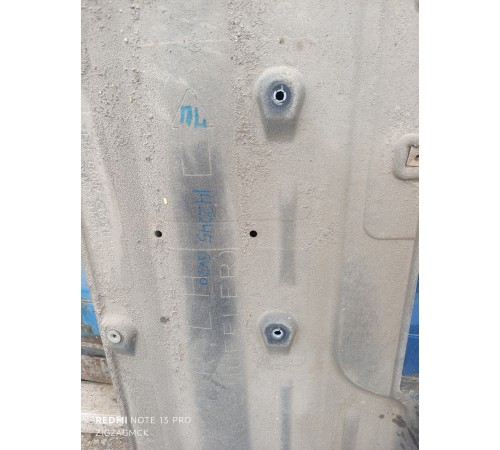 Защита днища левая,передняя