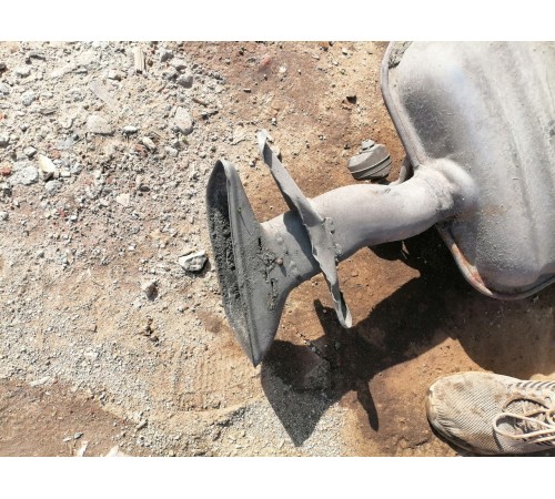 Глушитель задняя часть