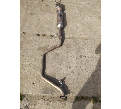 Глушитель с катализатором средняя часть