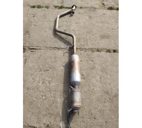 Глушитель с катализатором средняя часть