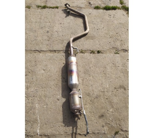 Глушитель с катализатором средняя часть