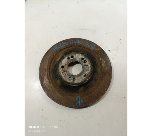 Диск тормозной задний