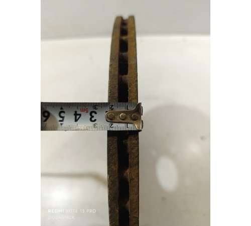 Диск тормозной задний