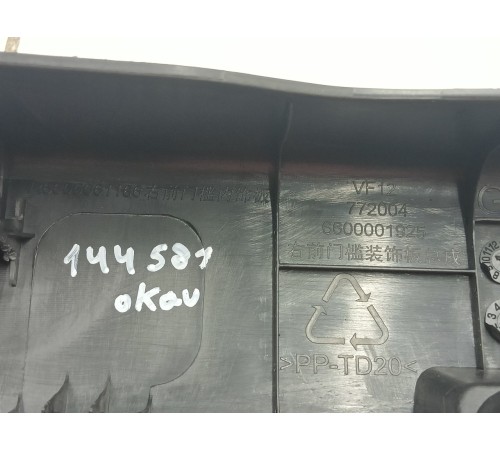 Накладка на порог передняя правая