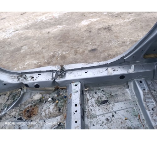 Задний порог со стойкой правый