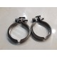 Комплект хомутов турбины(2шт.)