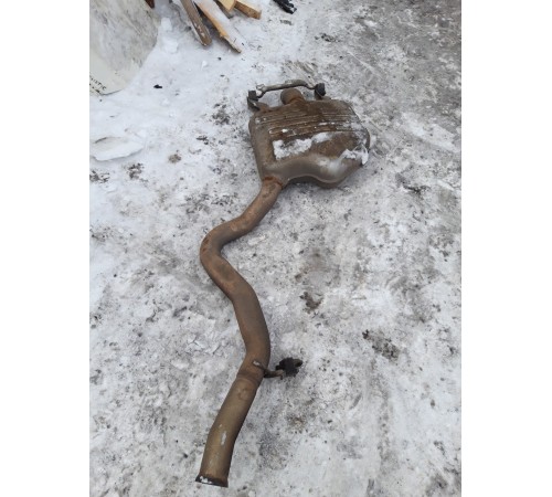 Глушитель(задняя часть)