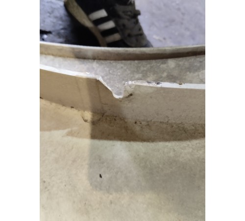 Корпус подножки (ступеньки) левый