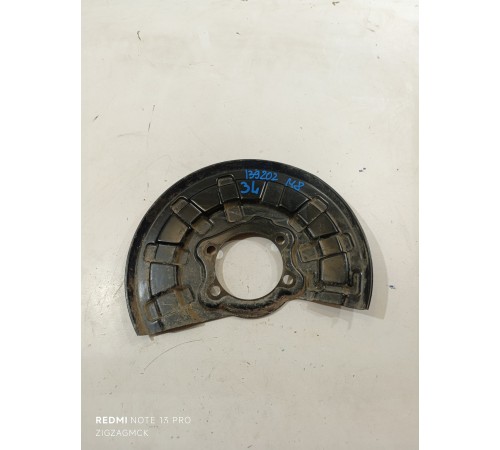 Кожух тормозного диска задний левый