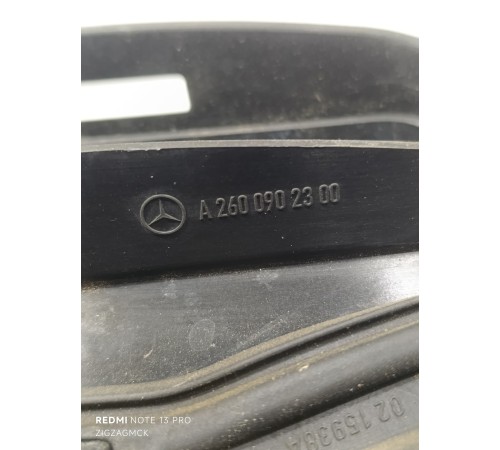 Воздухозаборник подкапотный левый