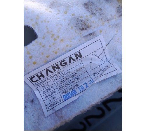 Потолок салона