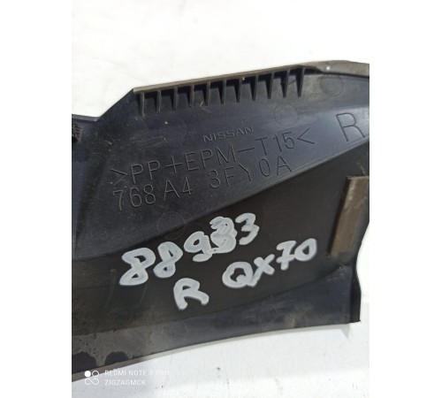 Накладка (пластик) салона правая