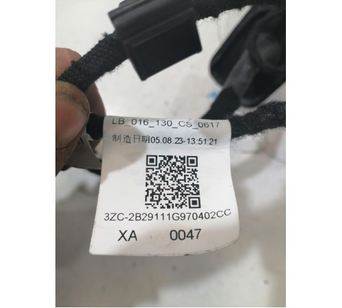 Электропроводка двери передняя правая