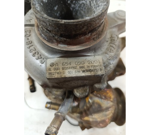 Турбонагнетатель, турбина