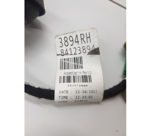 Электропроводка двери задняя правая