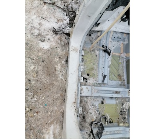 Порог со стойкой левый