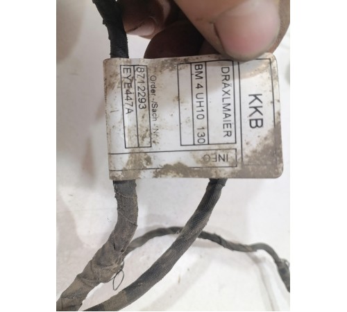 Проводка заднего бампера