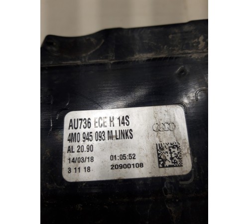 Фонарь крышки багажника левый