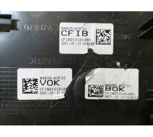 Накладка центральной консоли верхняя