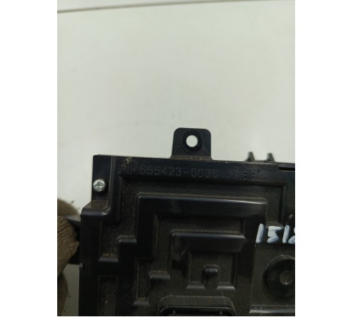 Блок климат-контролем задний