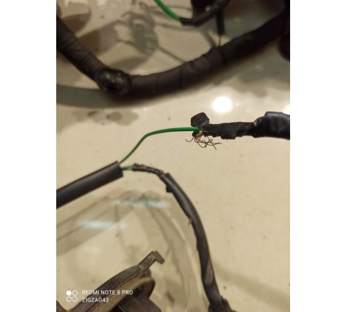 Электропроводка подкапотная