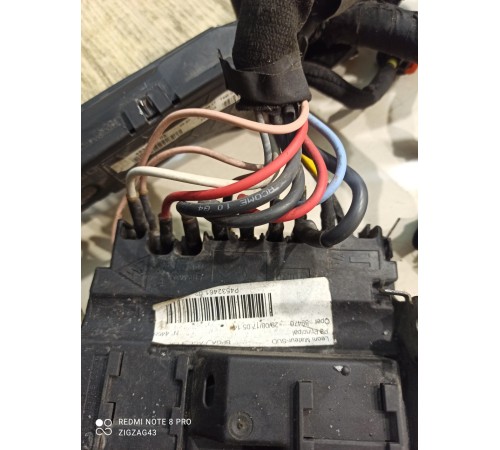 Электропроводка подкапотная