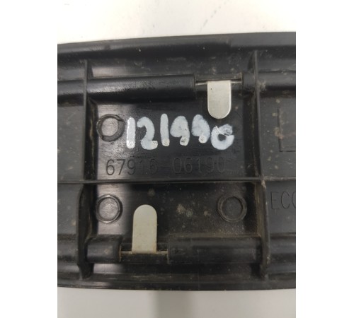 Накладка порога задняя левая