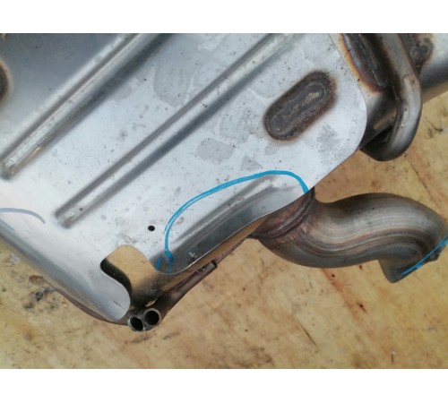 Глушитель основной,правый