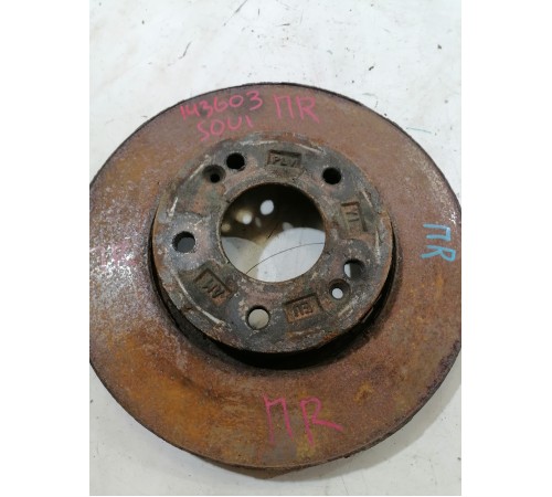 Диск тормозной передний