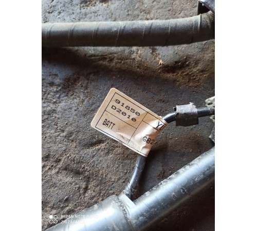 Провод аккумулятора силовой плюсовой