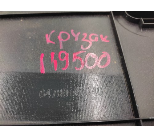 Обшивка крышки багажника