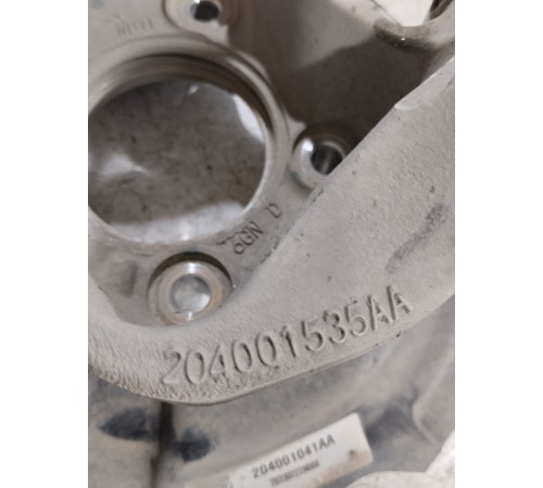 Кулак поворотный задний левый