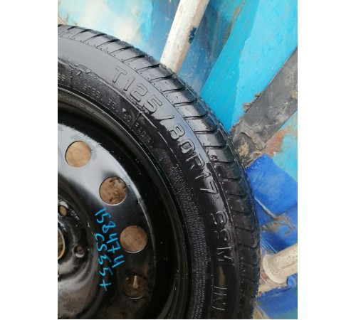 Запасное колесо , докатка T125/80 R17