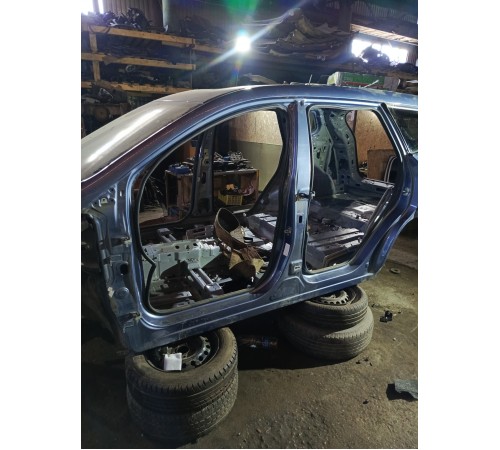 Порог с центральной стойкой (левый)