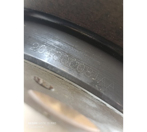 Диск тормозной передний