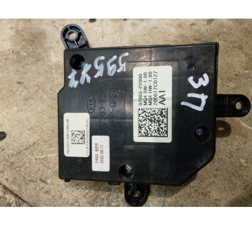 Блок управления климатом задний