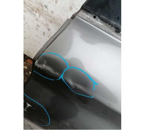 Дверь задняя левая