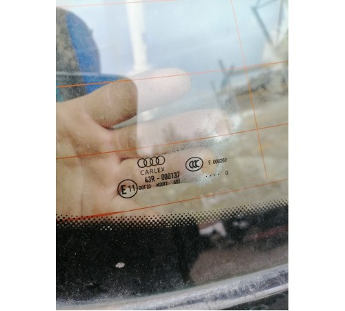 Крышка багажника со стеклом