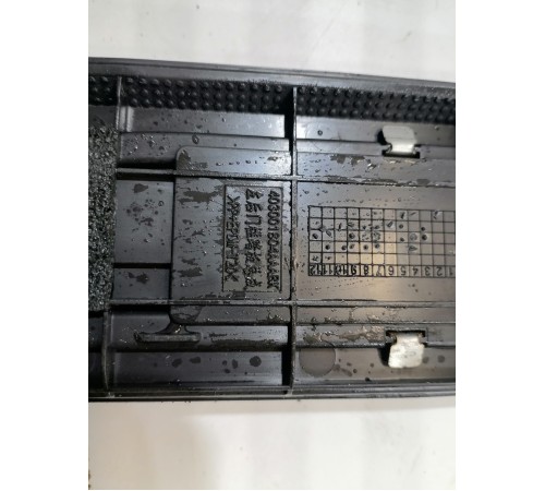 Накладка порога задняя левая