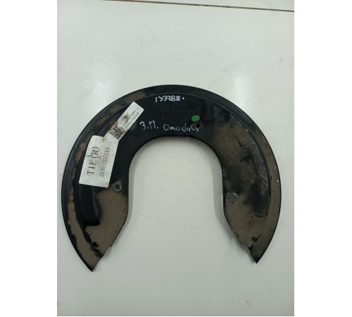 Кожух пыльник тормозного диска задний правый